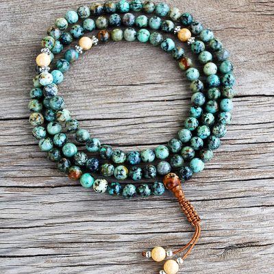 african turquoise malas
