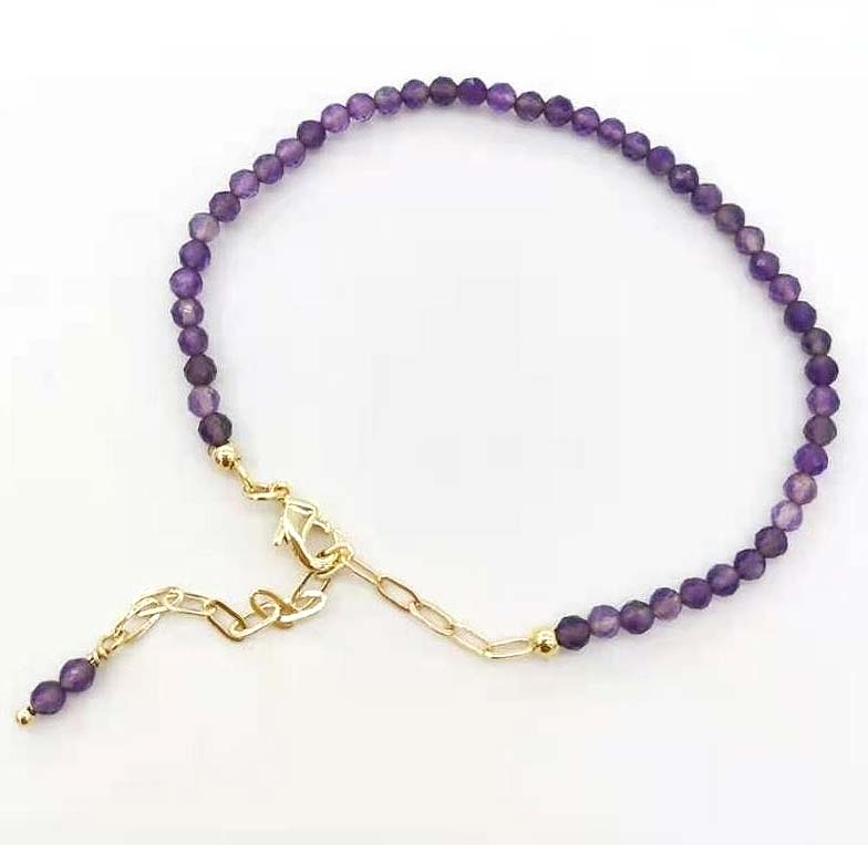 Faceted-Amethyst-Bracelet