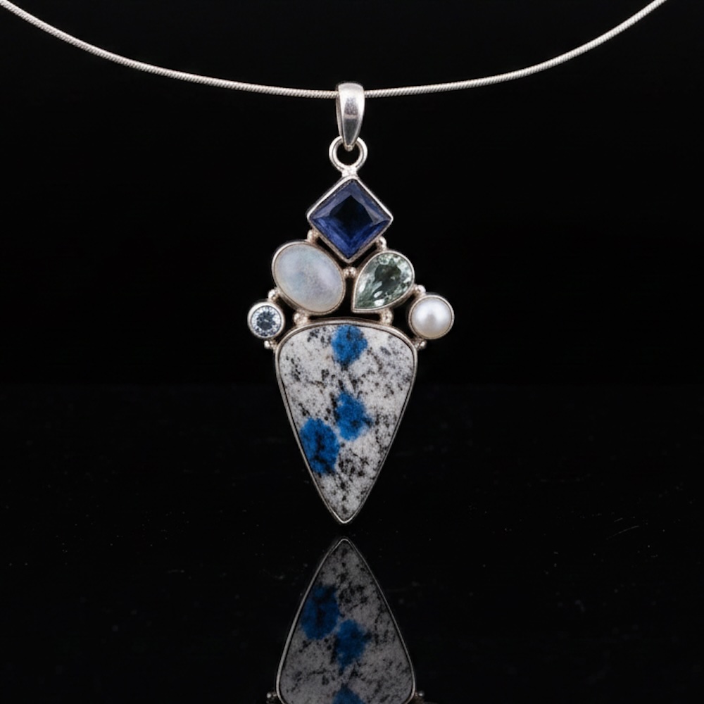 Sterling-Kyanite-Necklace