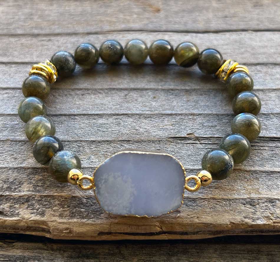 Wrist-Mala-Labradorite-Druzy