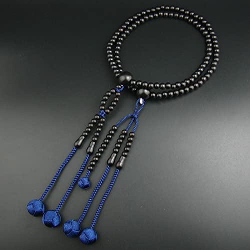 juzu-black-wood-with-blue-french-knot