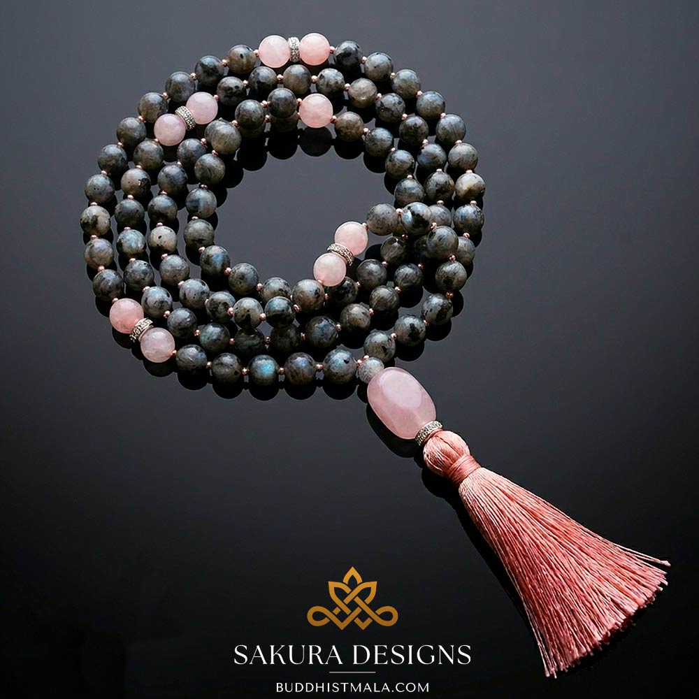 larvikite-buddhist-mala