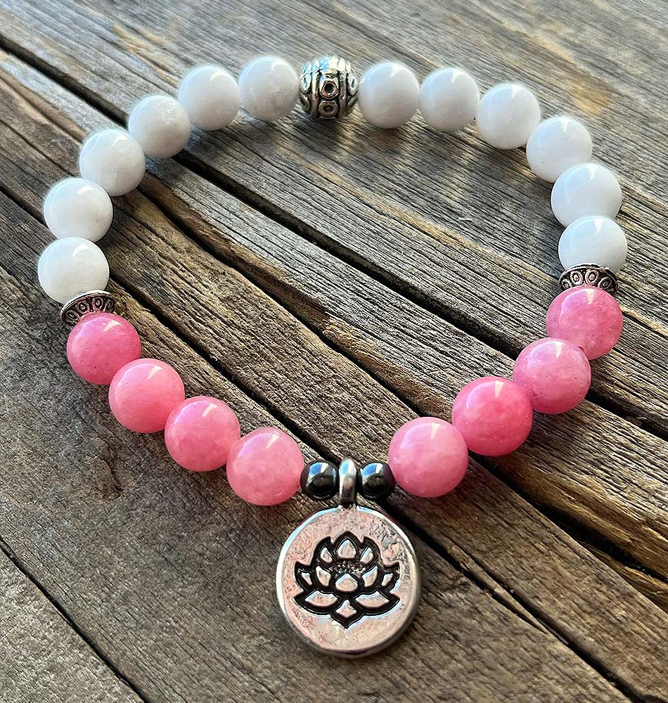 Spirituality Mala Bead Bracelet | 21 mala beads, yoga bracelet