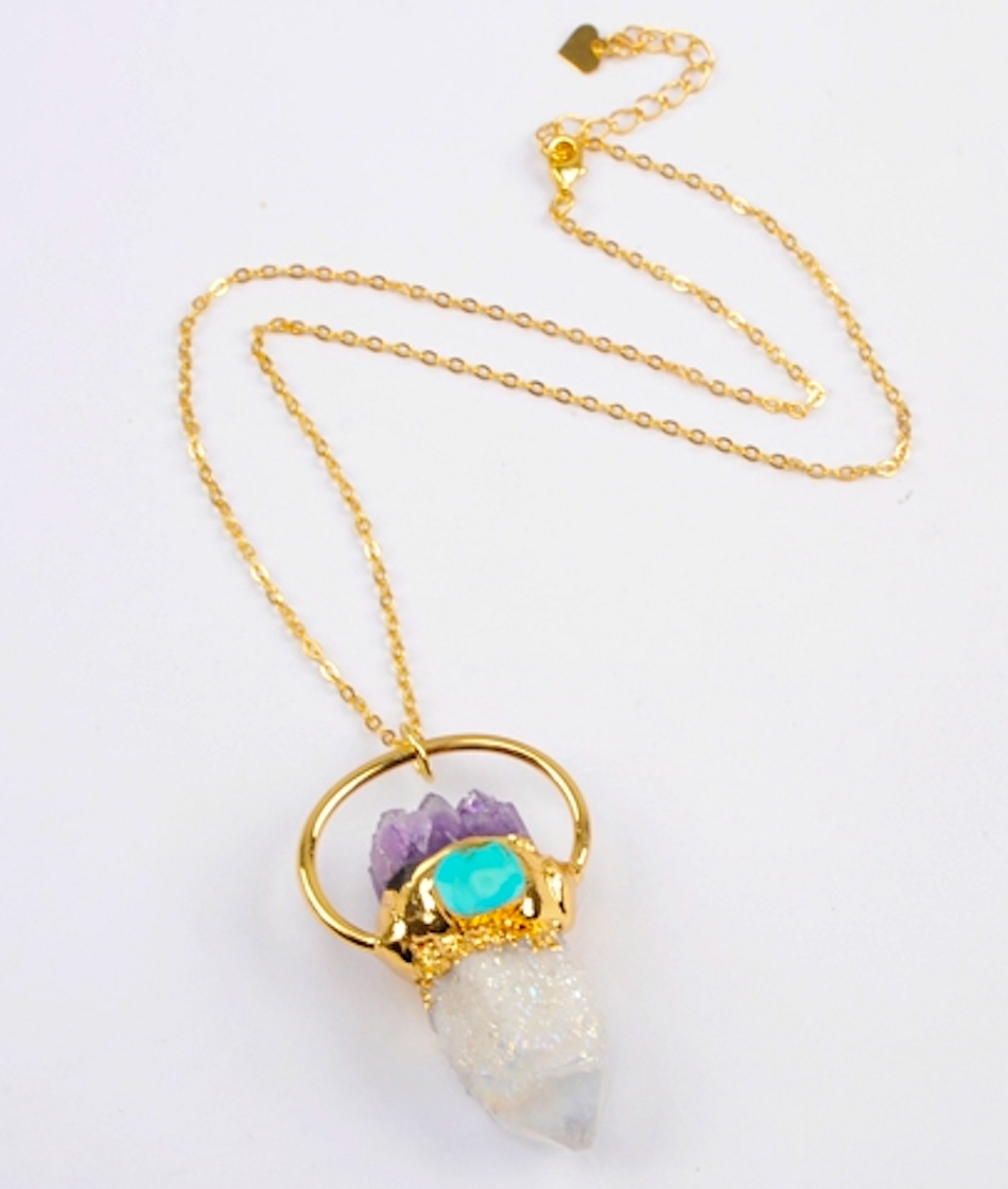 pendant-druzy